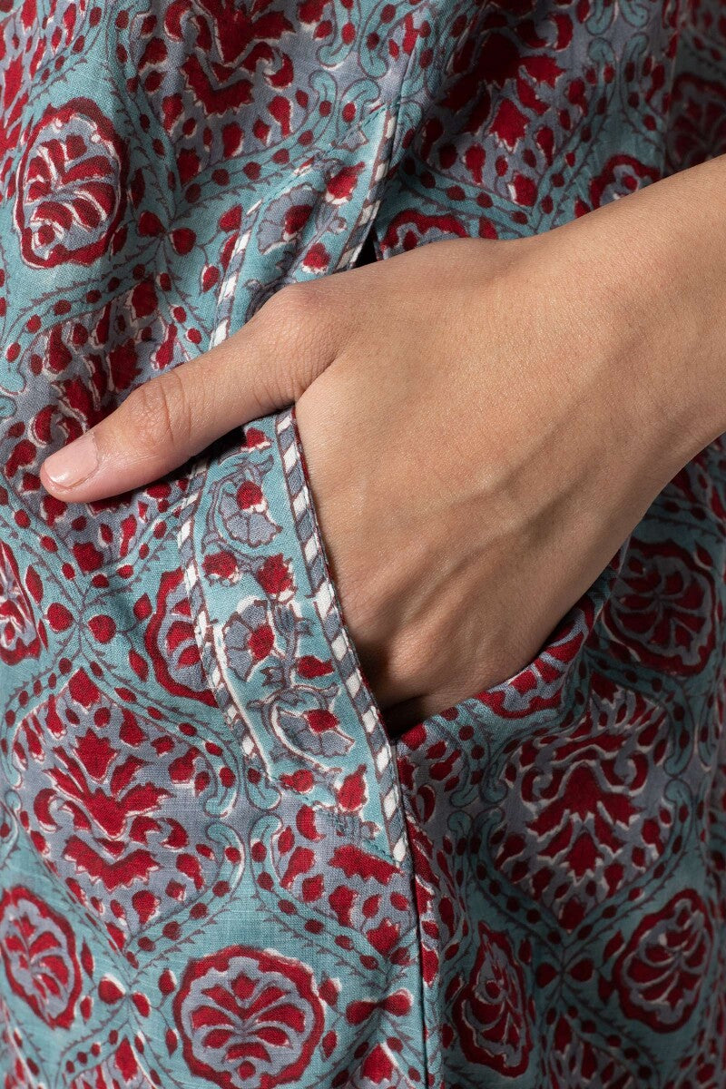 Gauhar Fizah Sanganeri Kaftan