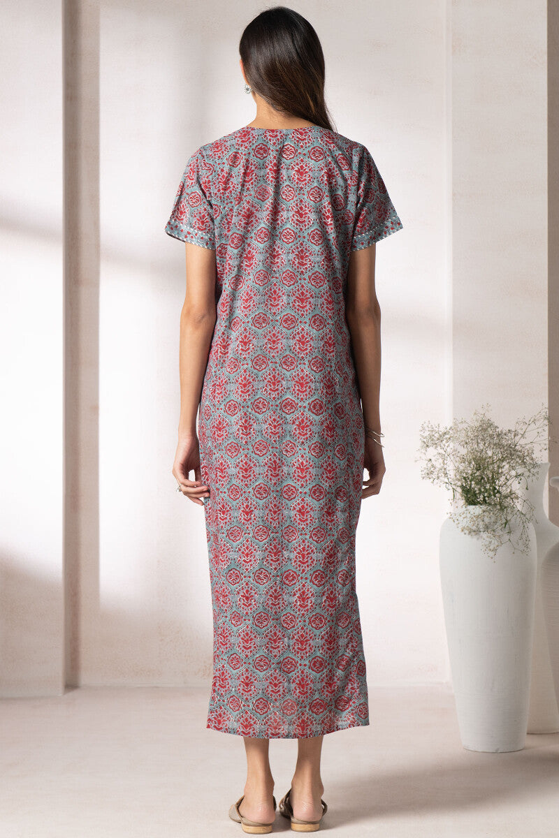 Gauhar Fizah Sanganeri Kaftan