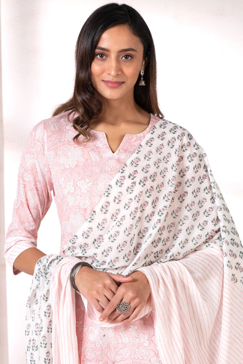 Gauhar Nilofar Sanganeri Dupatta