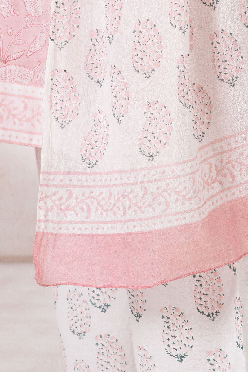 Gauhar Nilofar Sanganeri Dupatta