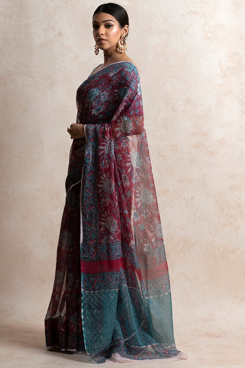 Gul Bano Mahi Kota Saree