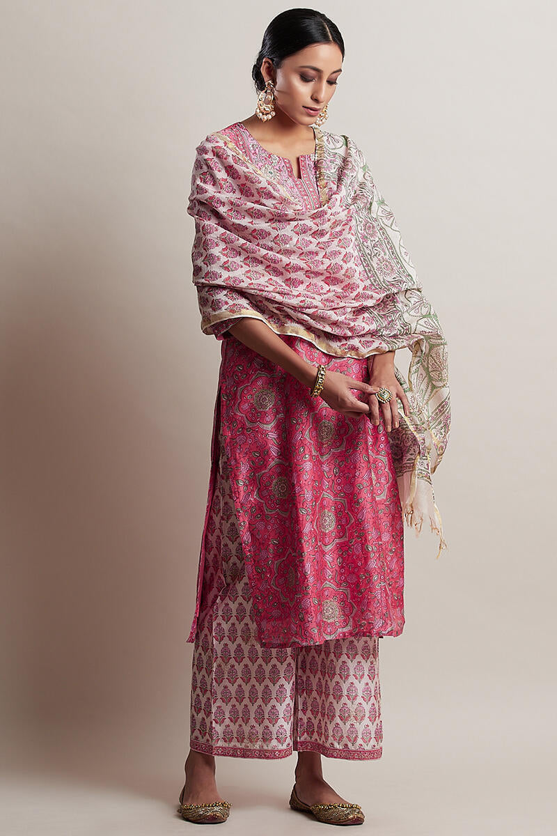 Gul Bano Safiyah Chanderi Dupatta