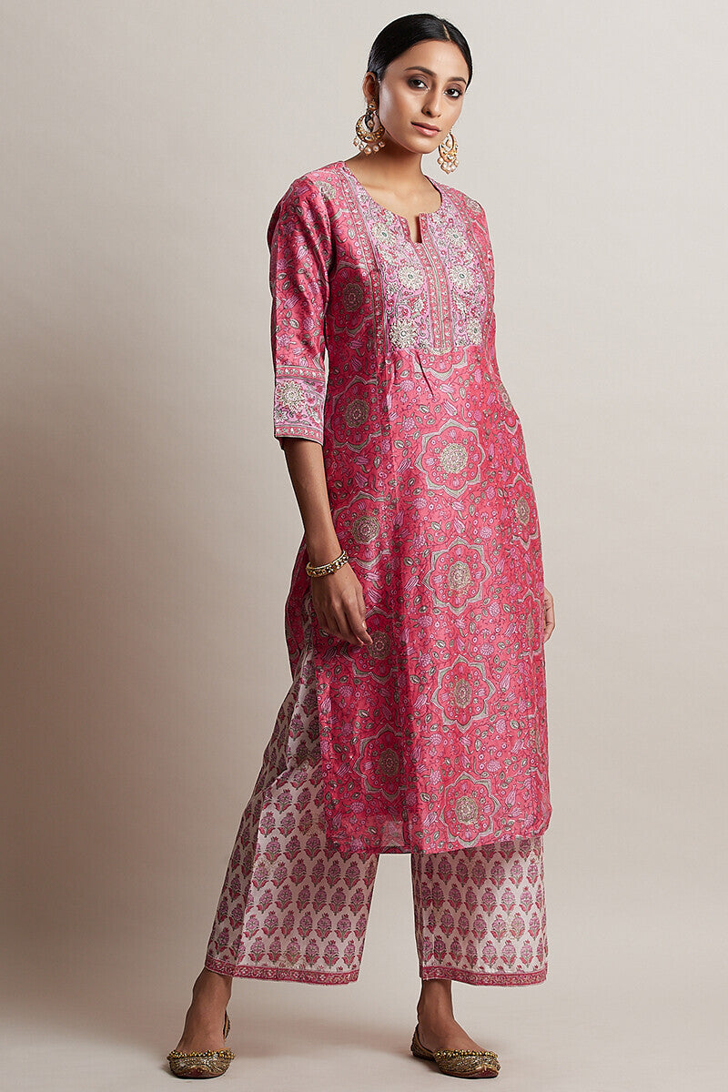 Gul Bano Safiyah Chanderi Kurta