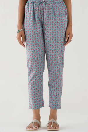 Gulbarg Jia Sanganeri Narrow Pants