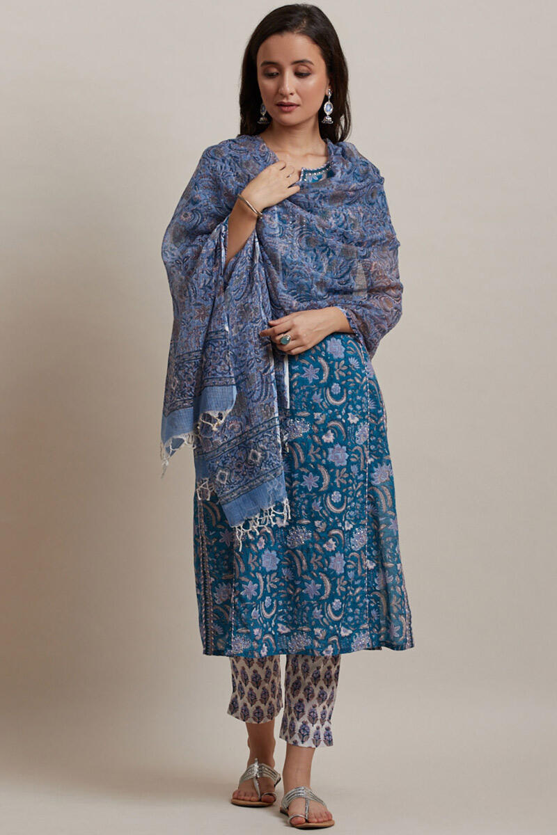 Guldasta Naira Kota Dupatta