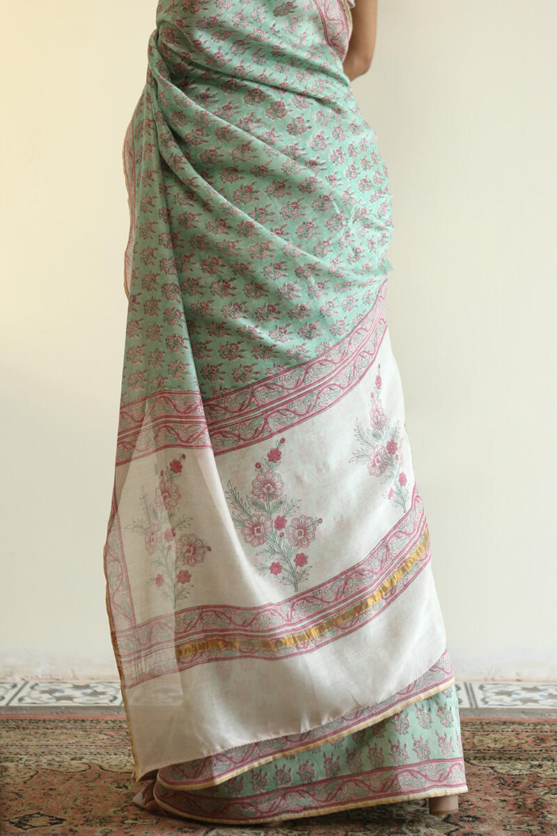 Gulnaz Nazia Chanderi Saree