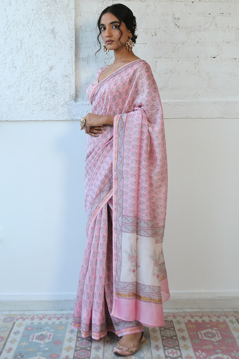 Gulnaz Zara Chanderi Saree