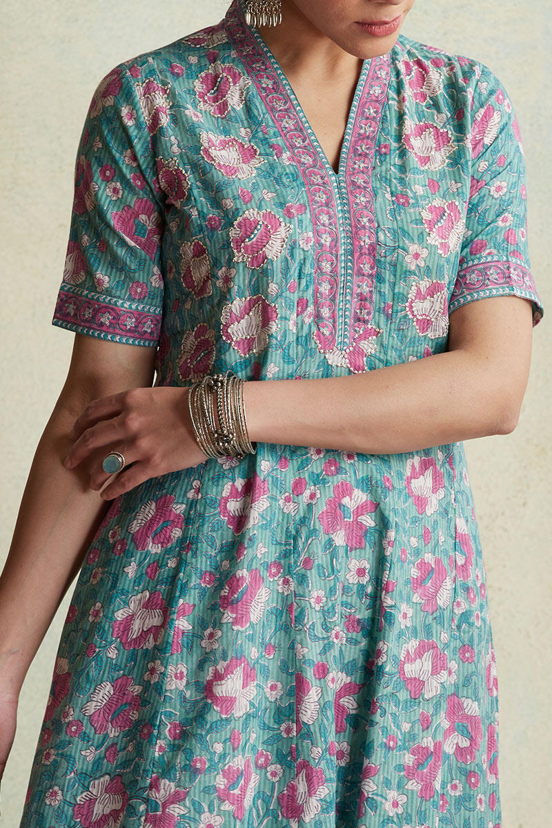 Gulzar Aaira Block Printed Kurta