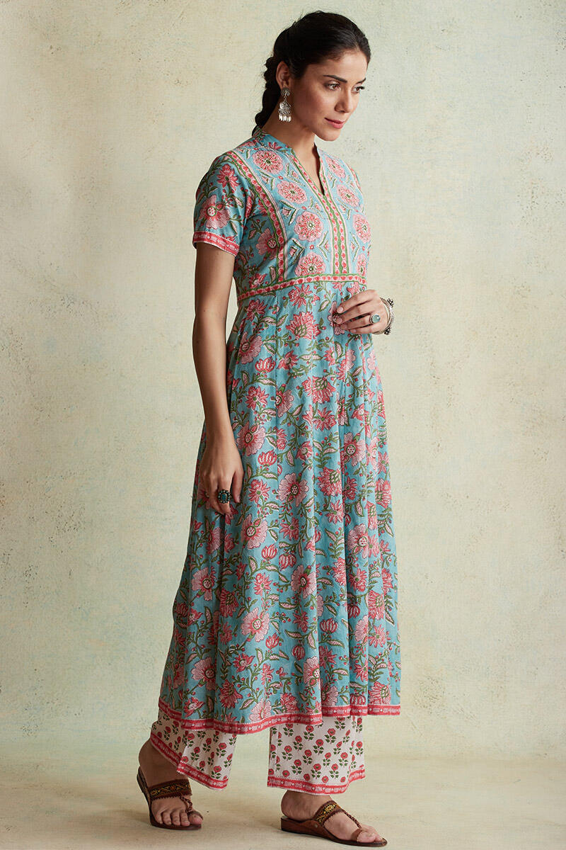 Gulzar Afsana Block Printed Kurta