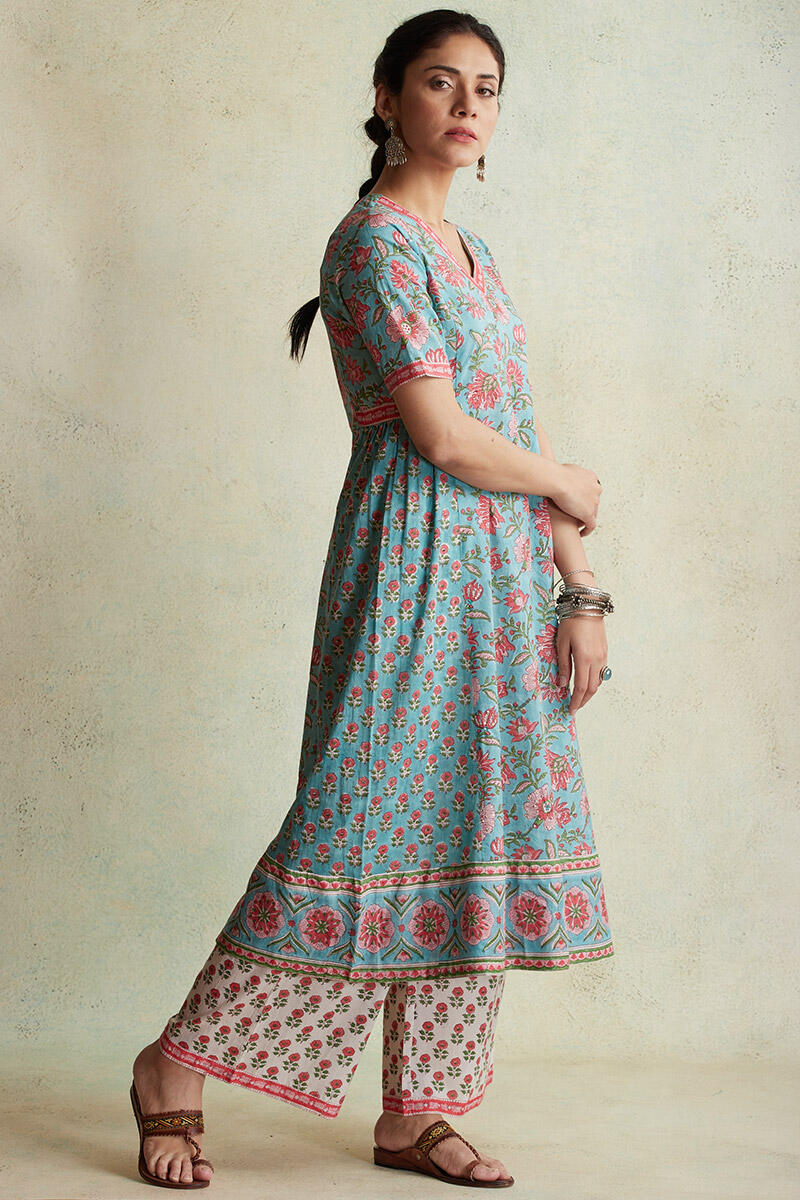 Gulzar Naima Block Printed Kurta
