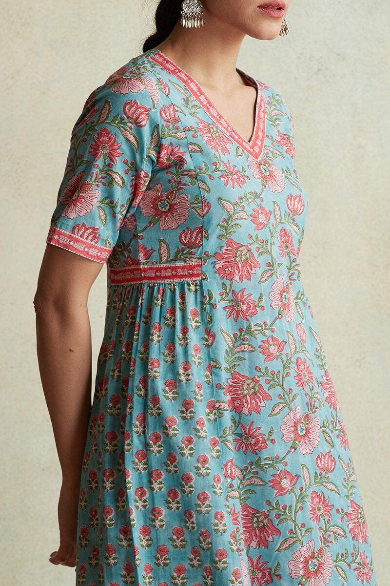 Gulzar Naima Block Printed Kurta