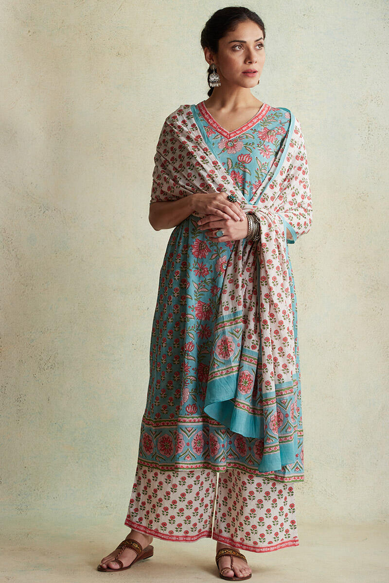 Gulzar Naima Block Printed Kurta
