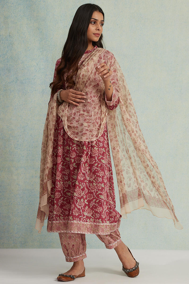 Gulzar Nasrin Chiffon Dupatta