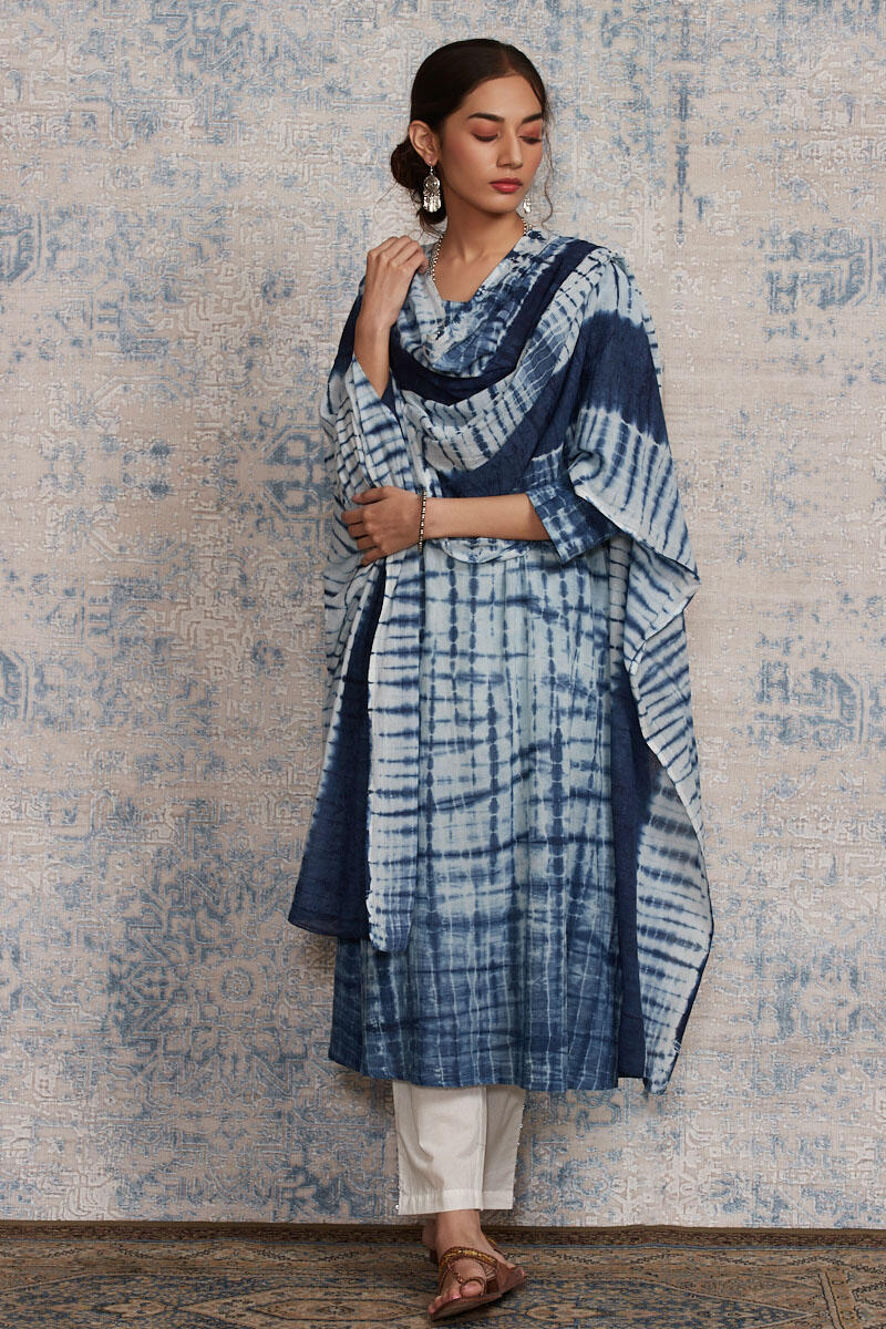 Leher Kiara Shibori Dupatta