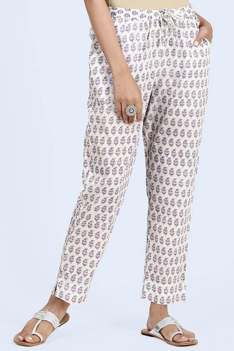Isfahan Lavender Narrow Pant