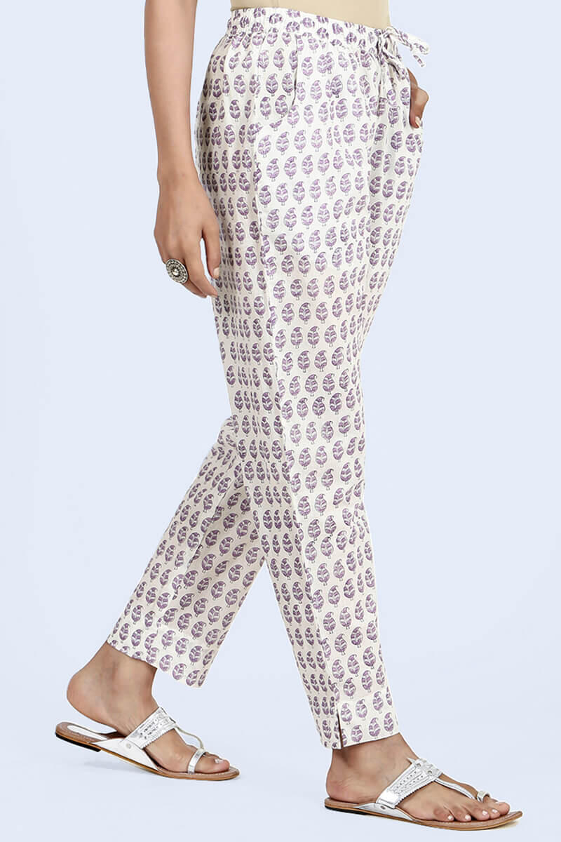 Isfahan Lavender Narrow Pant