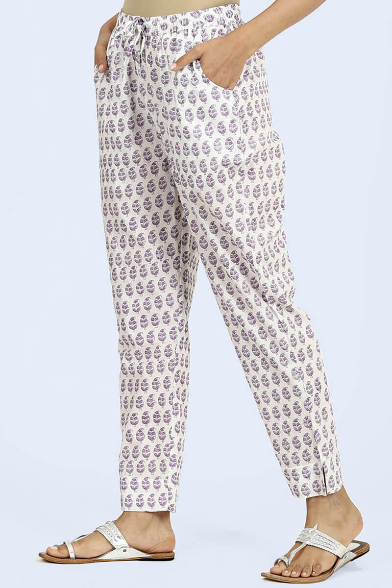 Isfahan Lavender Narrow Pant