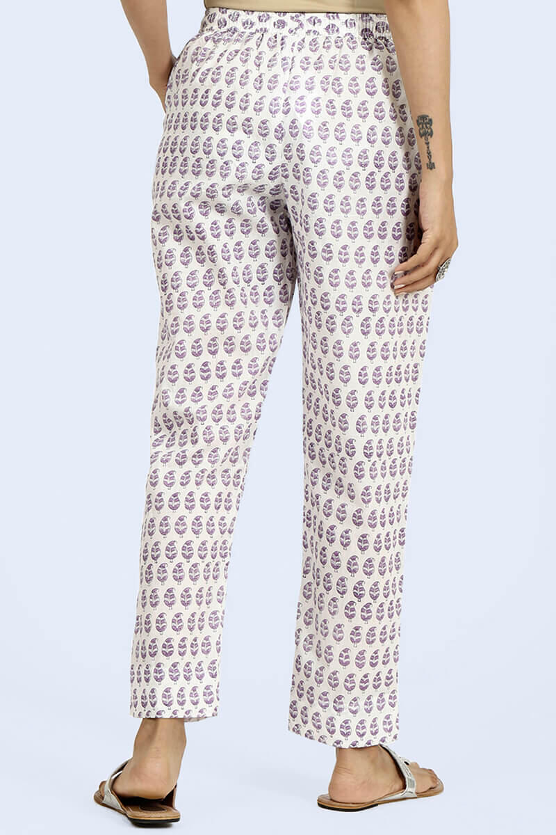 Isfahan Lavender Narrow Pant