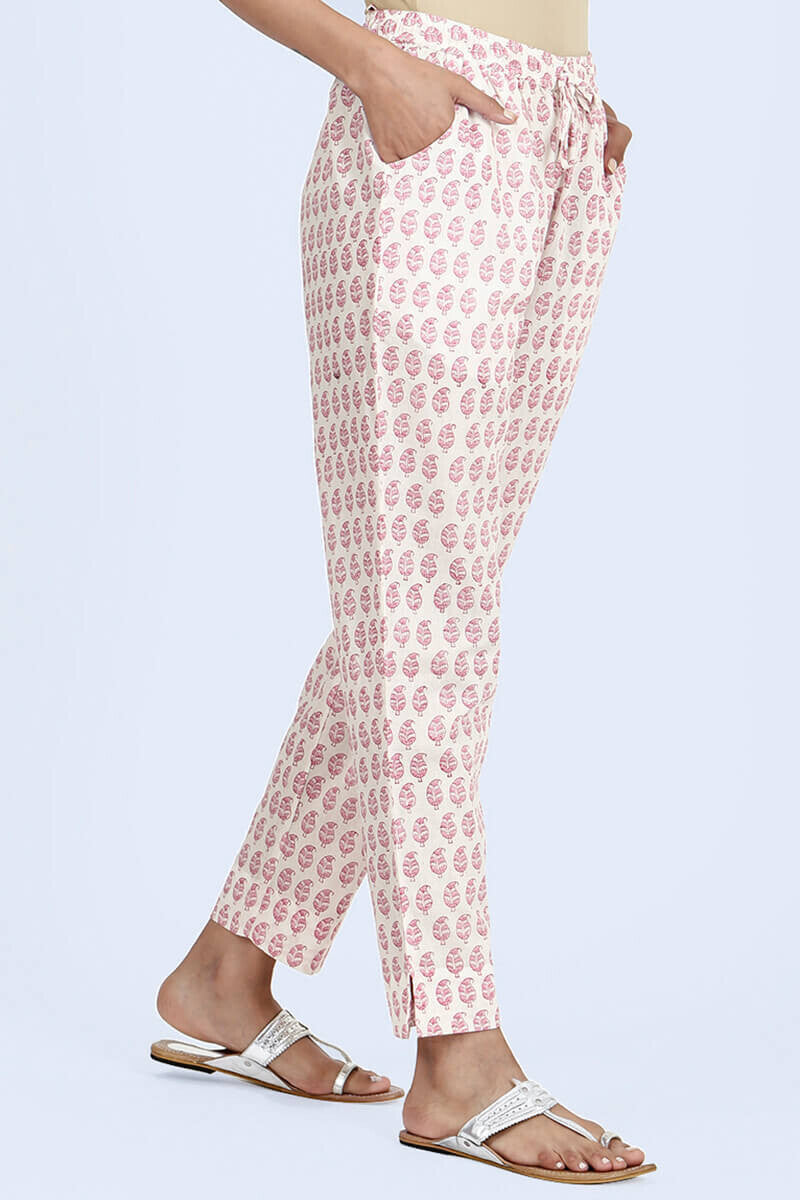 Isfahan Pink Narrow Pants