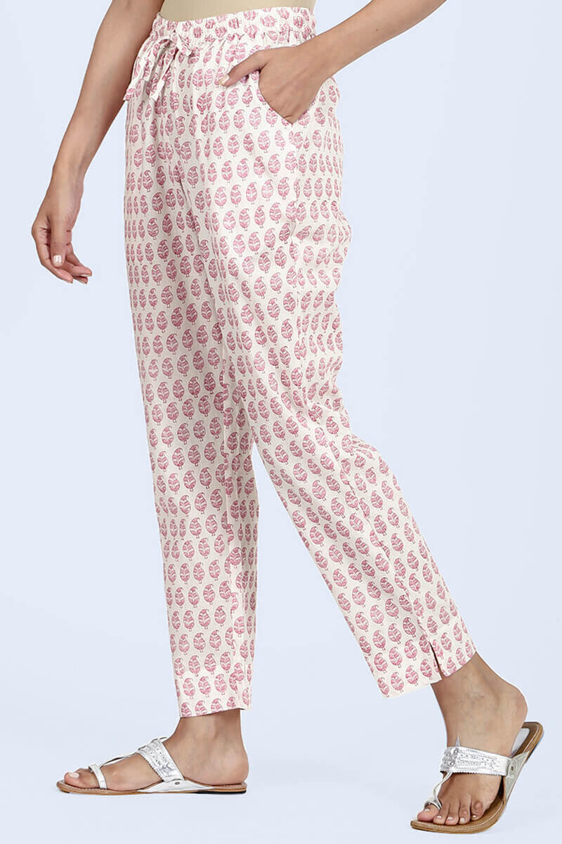 Isfahan Pink Narrow Pants