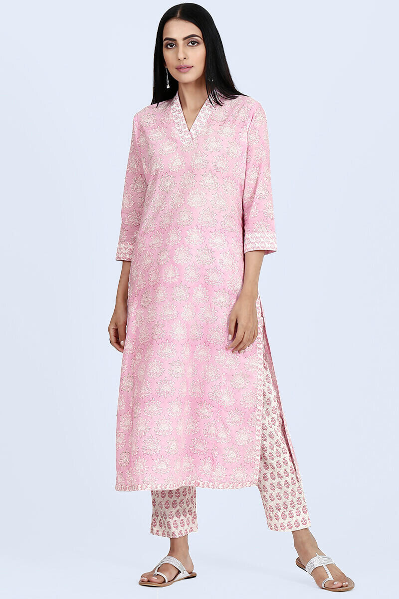 Isfahan Pink Narrow Pants