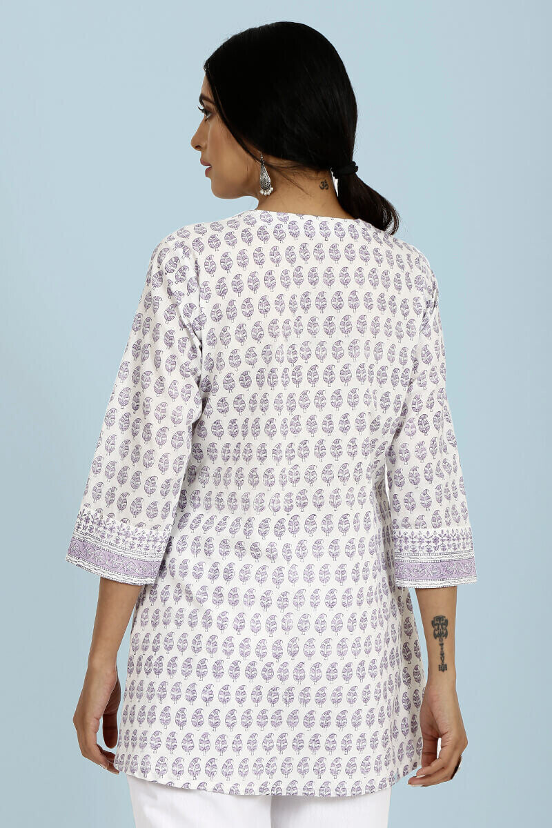Isfahan Jasmine Kurti
