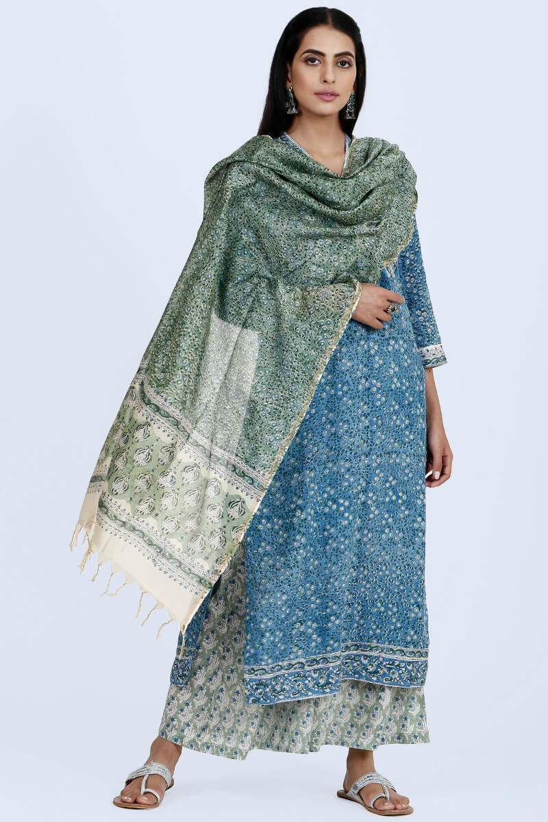 Chanderi dupatta