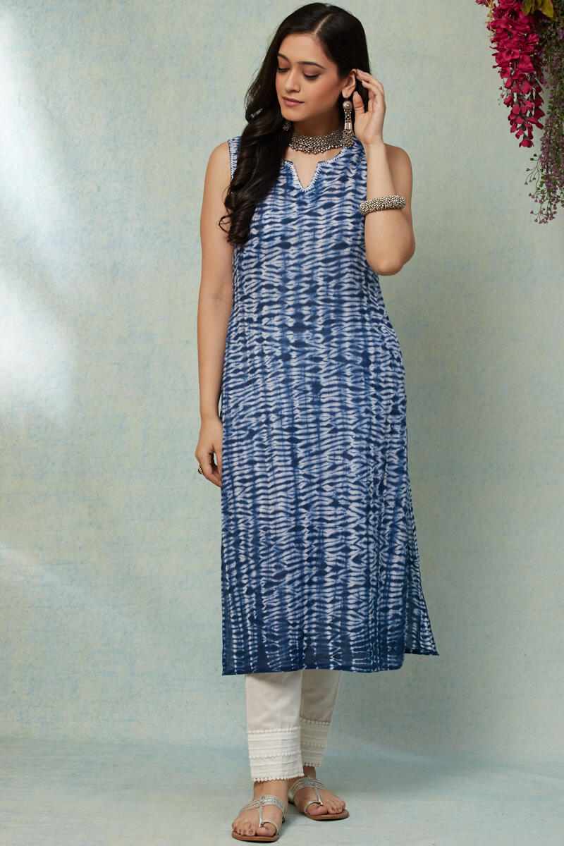 Leher Farah Shibori Kurta