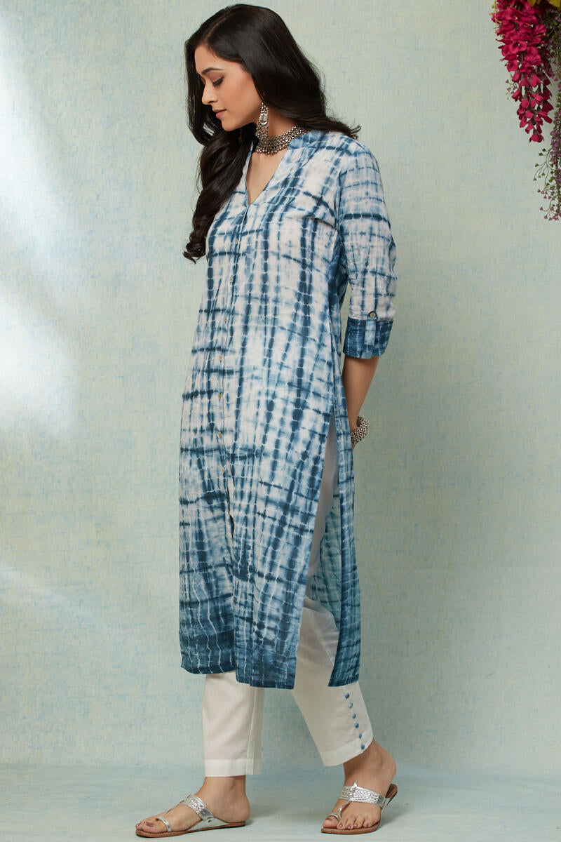 Leher Kiara Shibori Kurta