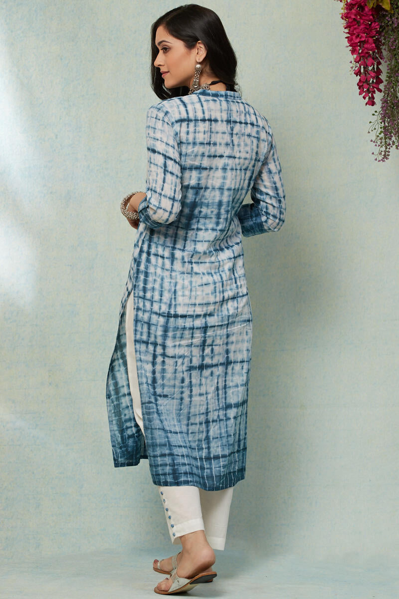 Leher Kiara Shibori Kurta
