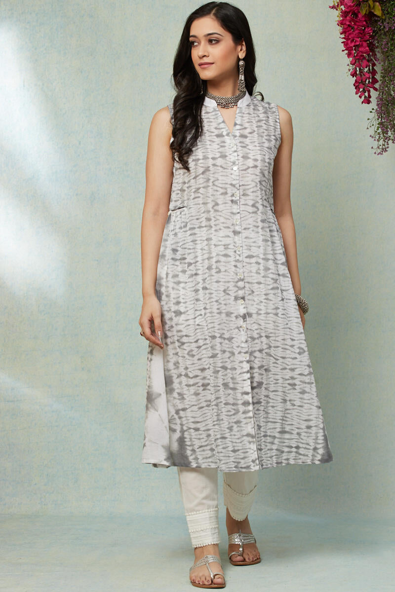 Leher Mahira Shibori Kurta