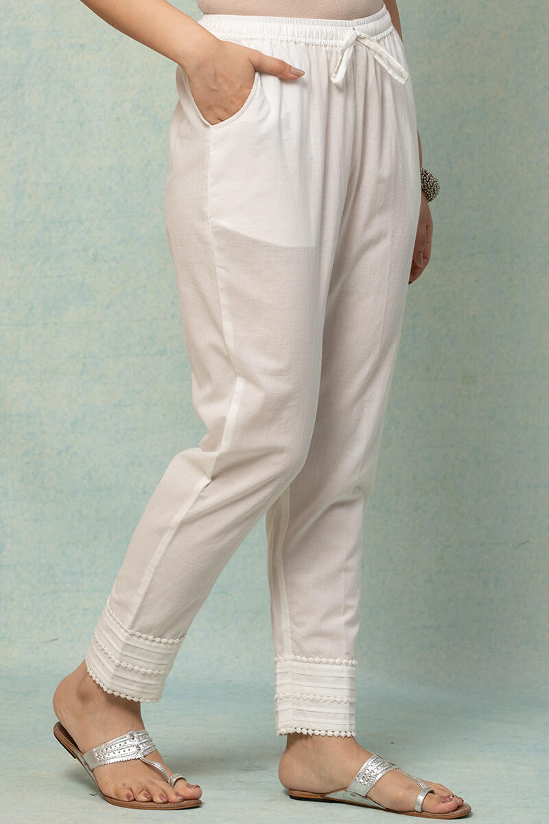 Leher Zohra Cigarette Pants