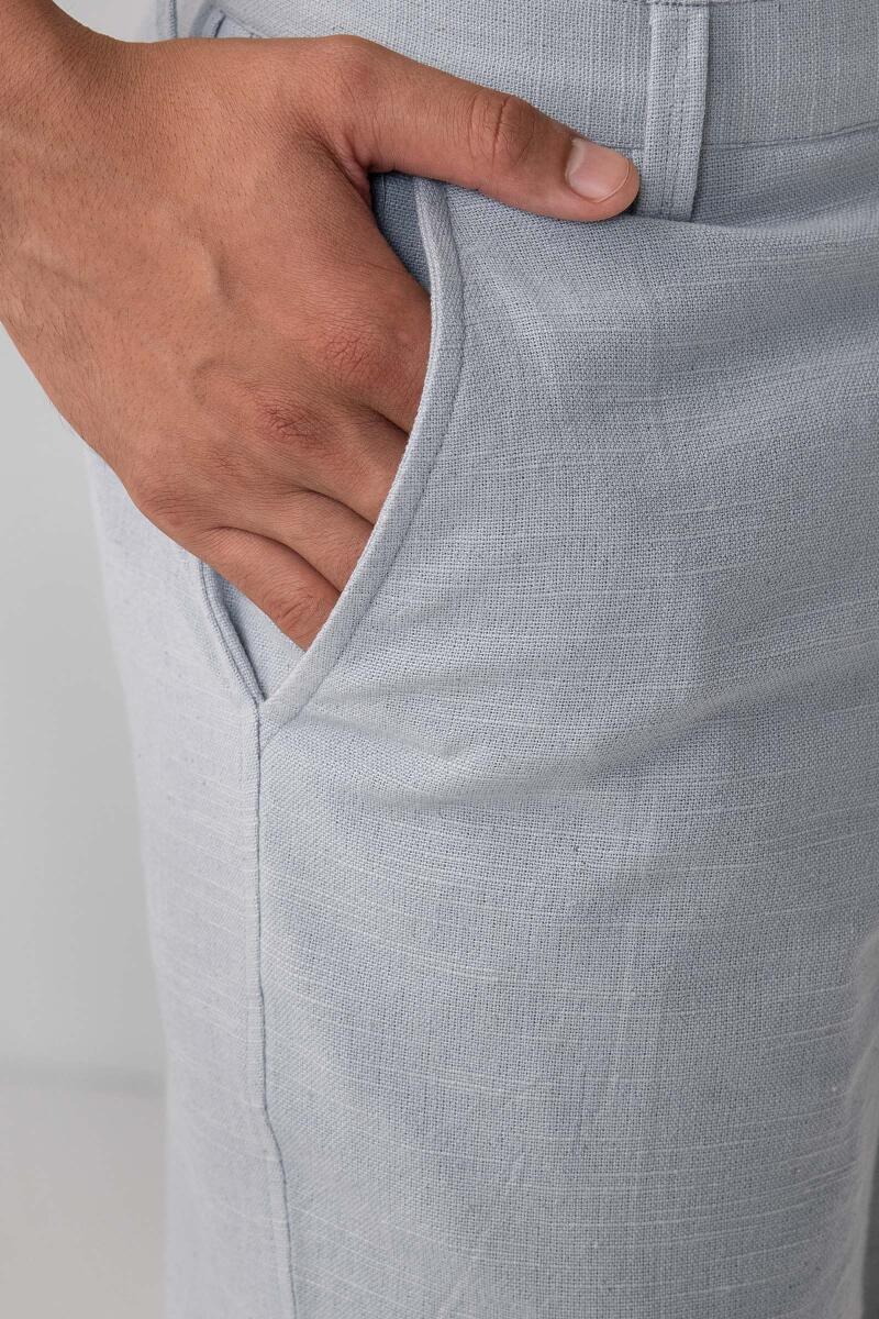 Zaid Zafar Light Blue Handloom Pants
