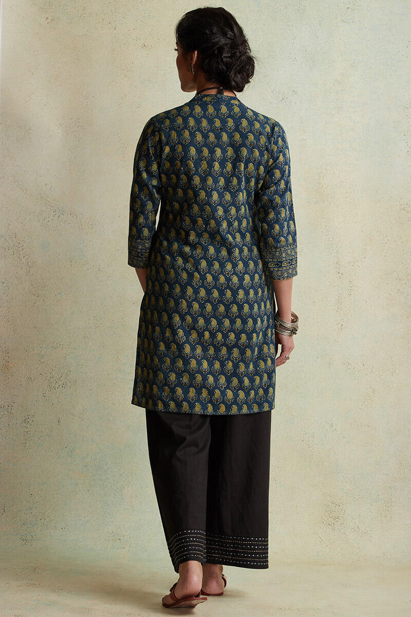 Mahroush Naimat Ajrak Short Kurta
