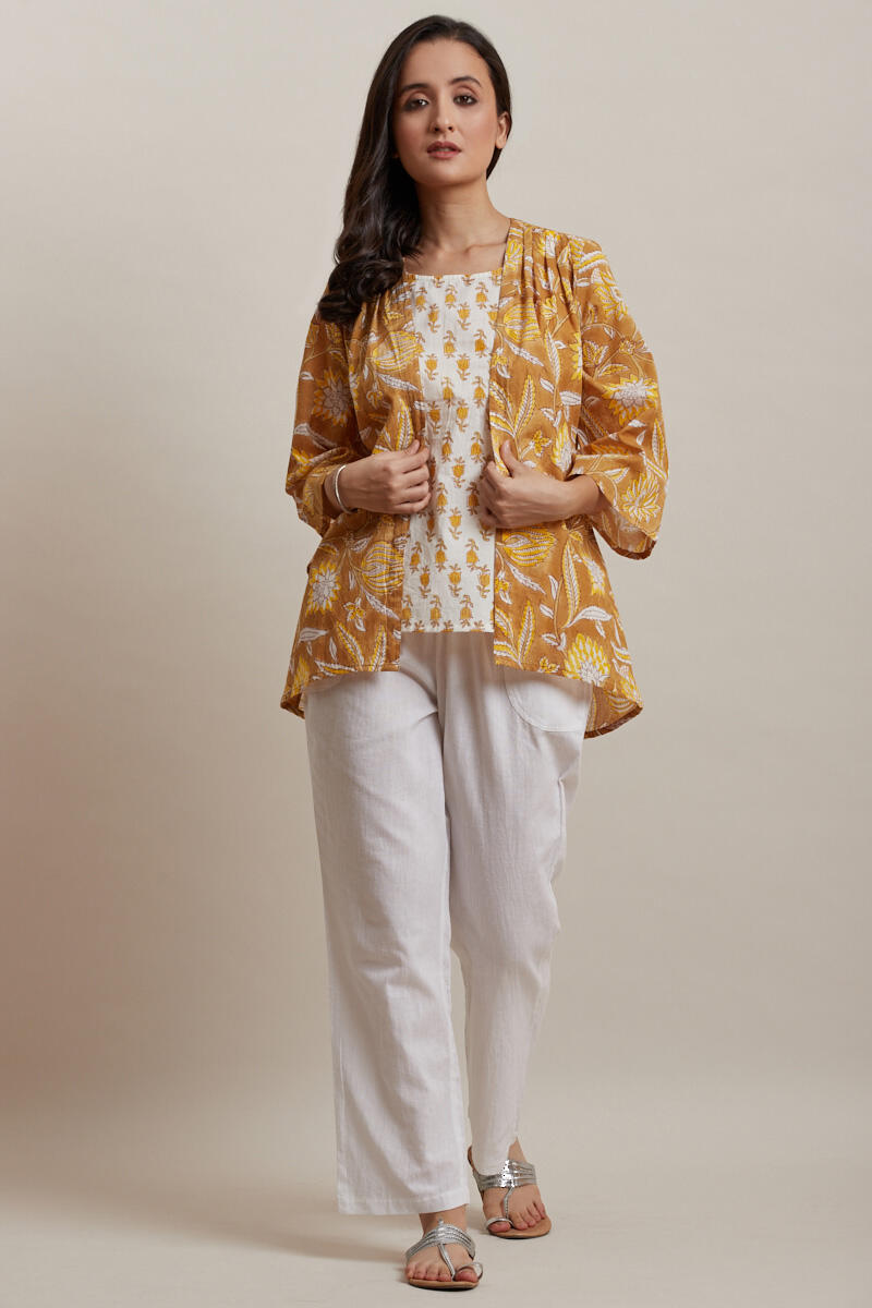 Nafees Zoya Kimono Set