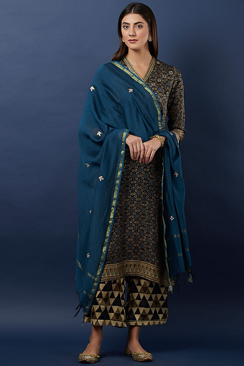 Ajrak silk