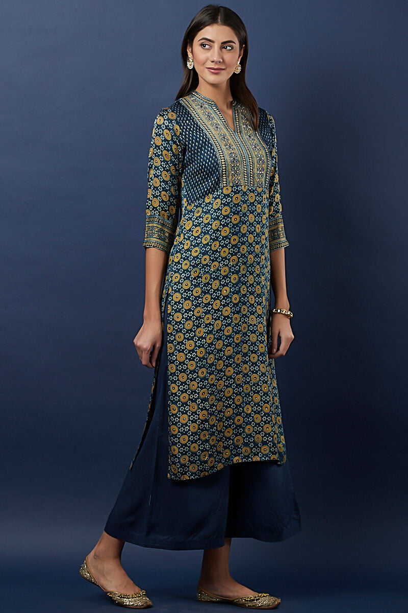 Ajrak Silk