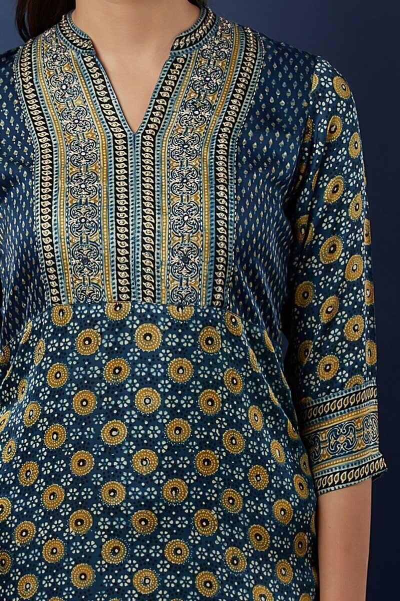 Ajrak Silk