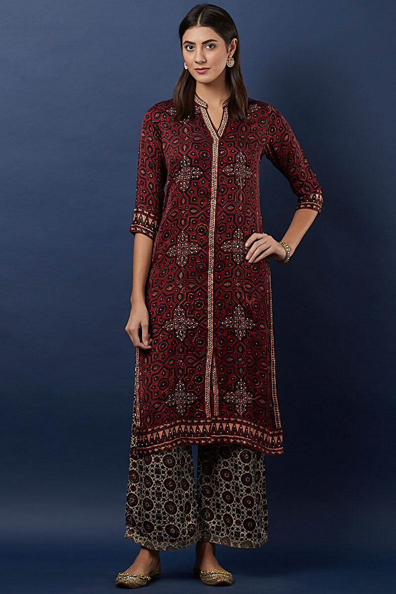 Ajrak silk
