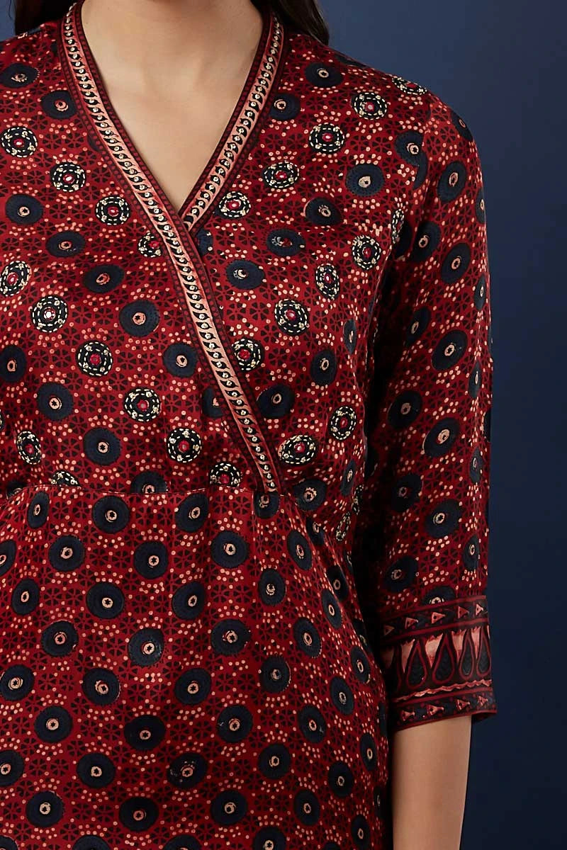 Ajrak silk