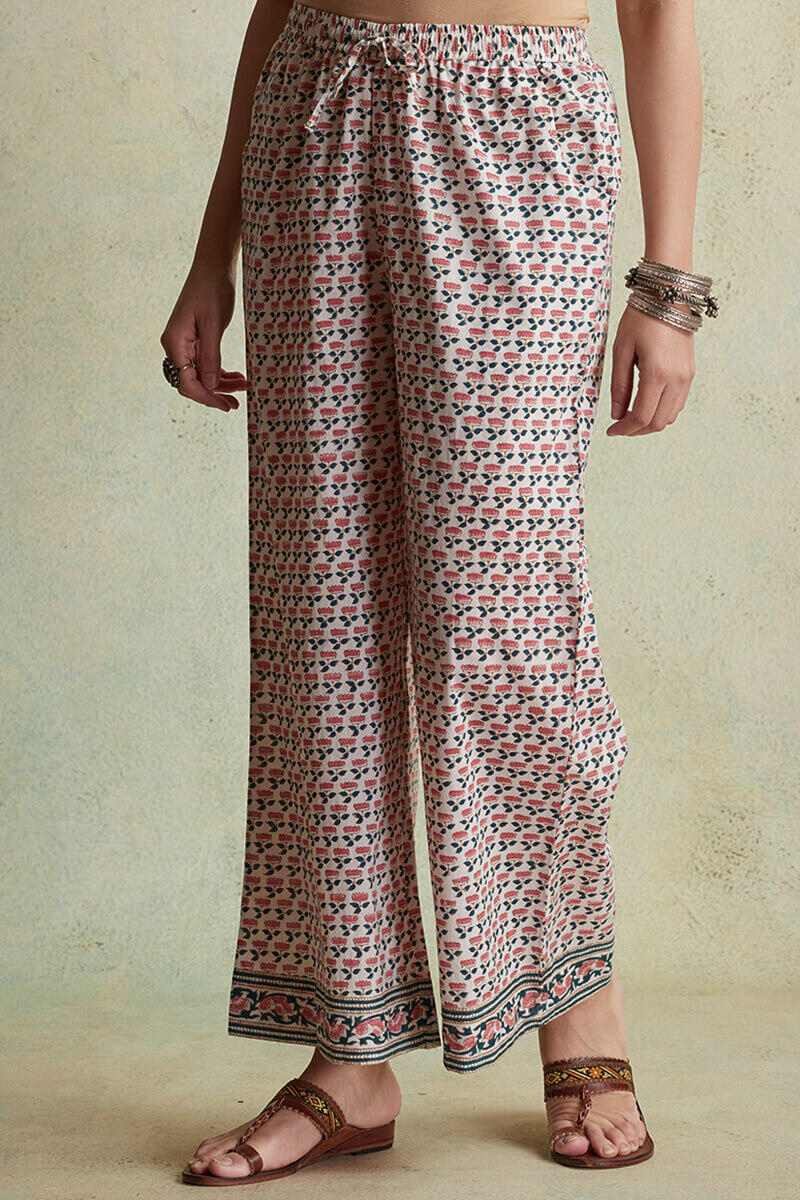 Nausheen Farah Block Printed Farsi