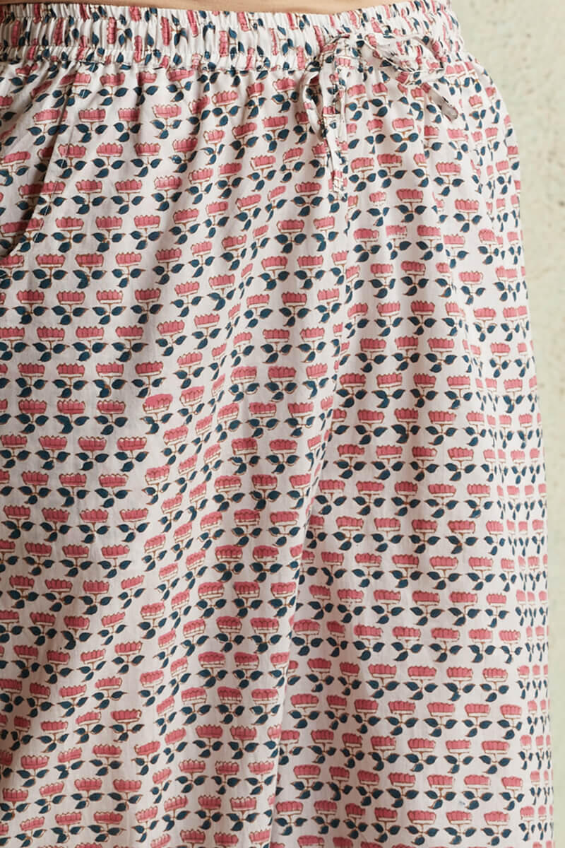 Nausheen Farah Block Printed Farsi