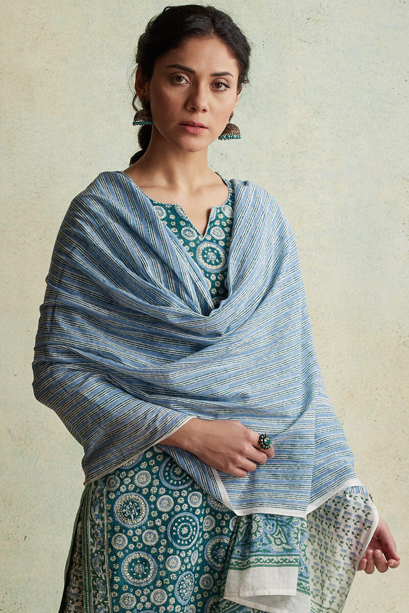 Nausheen Farhat Block Printed Short Kurta