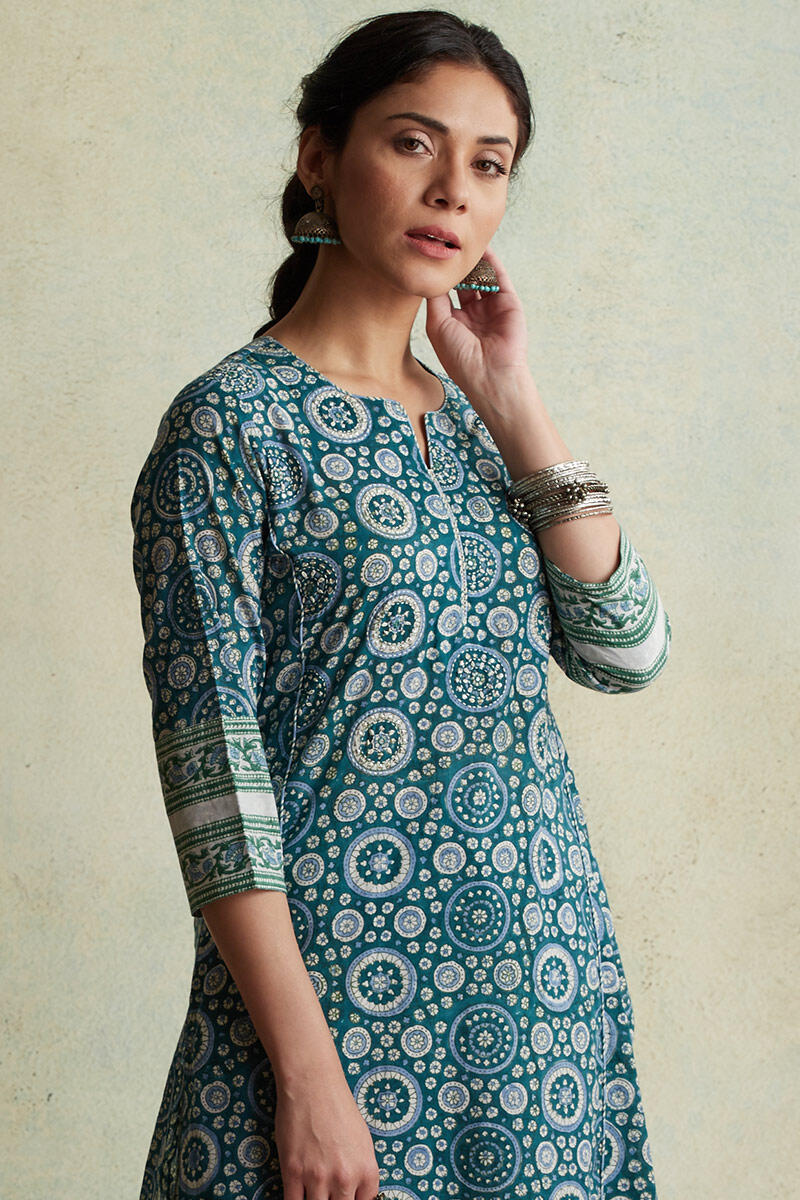 Nausheen Ruhani Block Printed Kurta