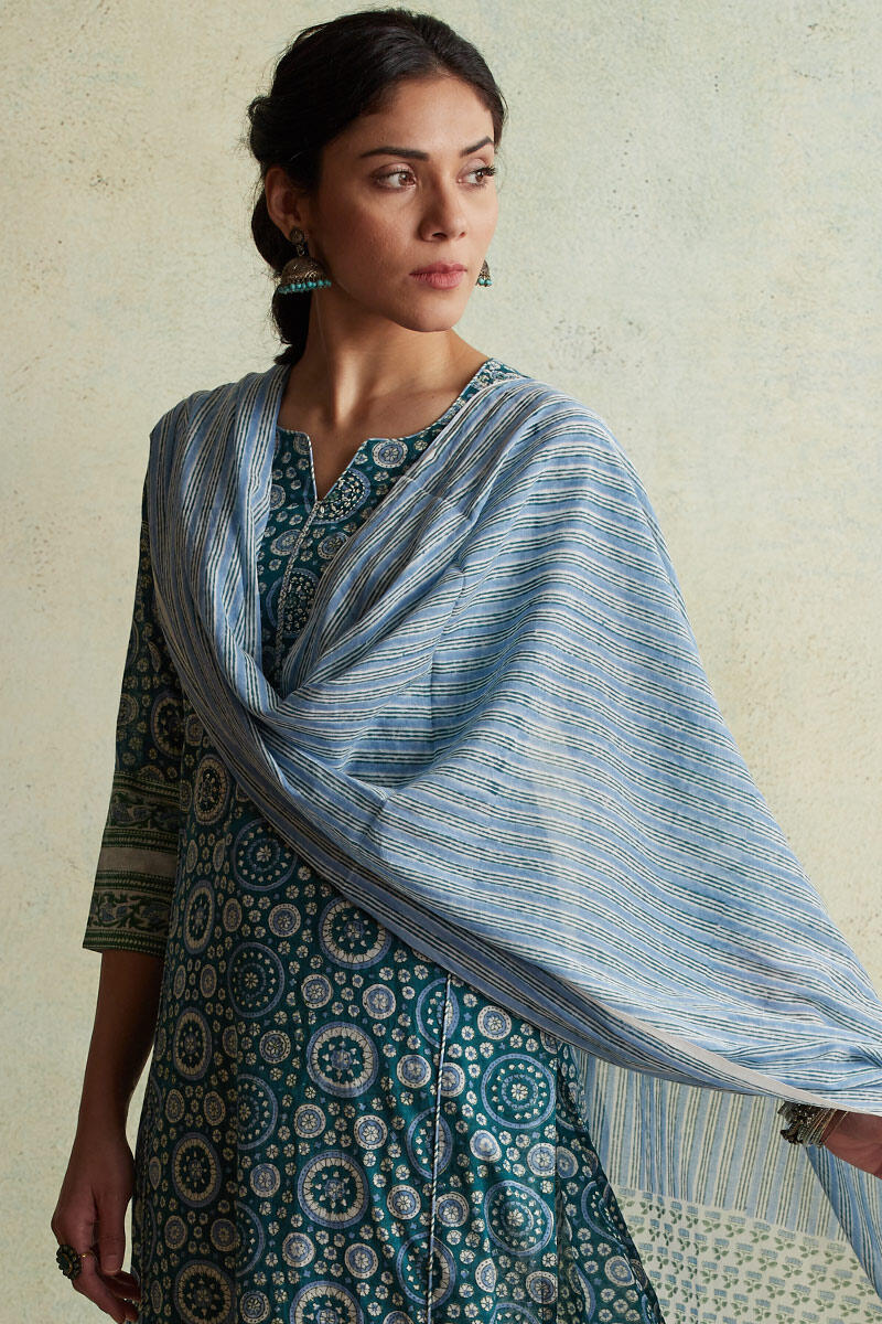 Nausheen Ruhani Block Printed Kurta