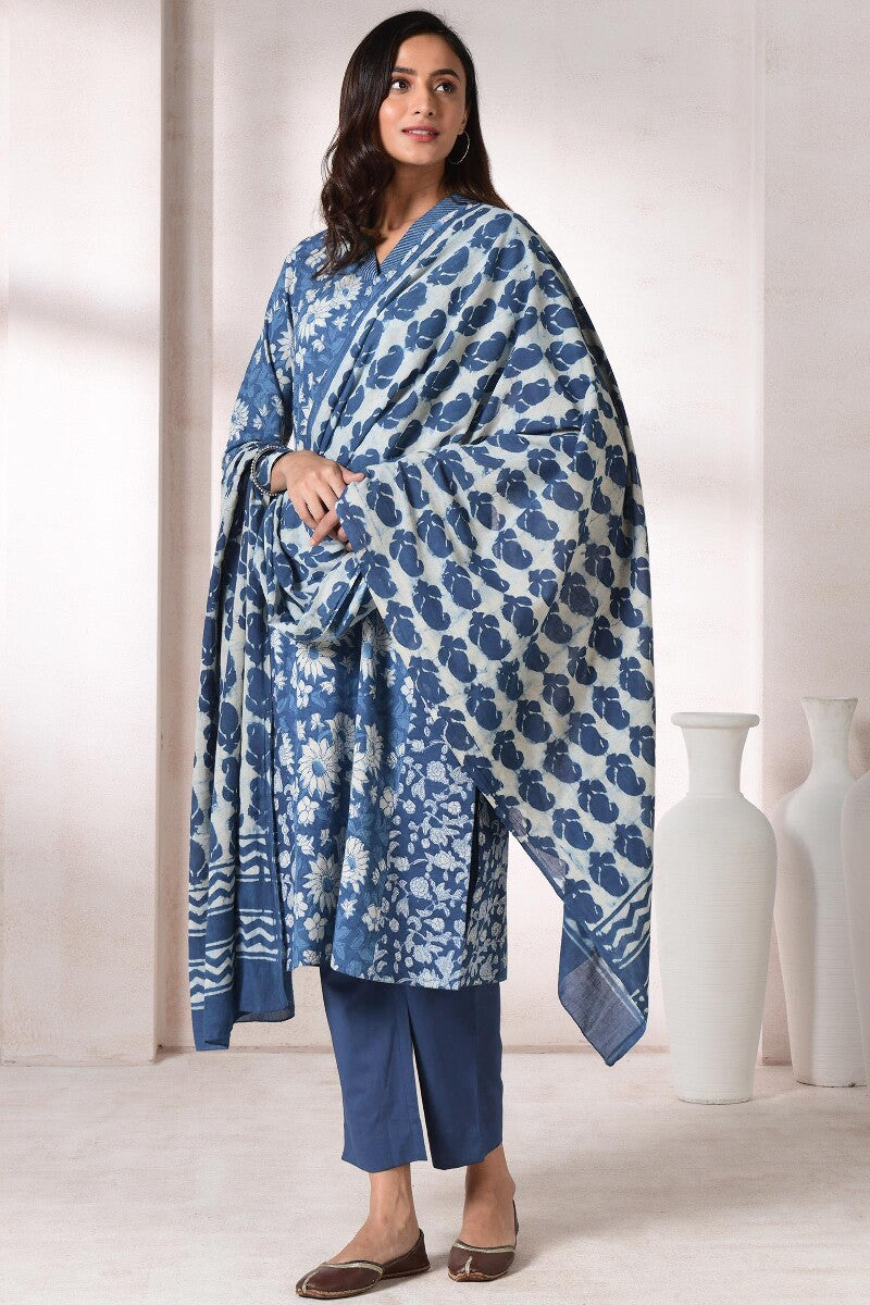 Noor Nazrina Indigo Kurta