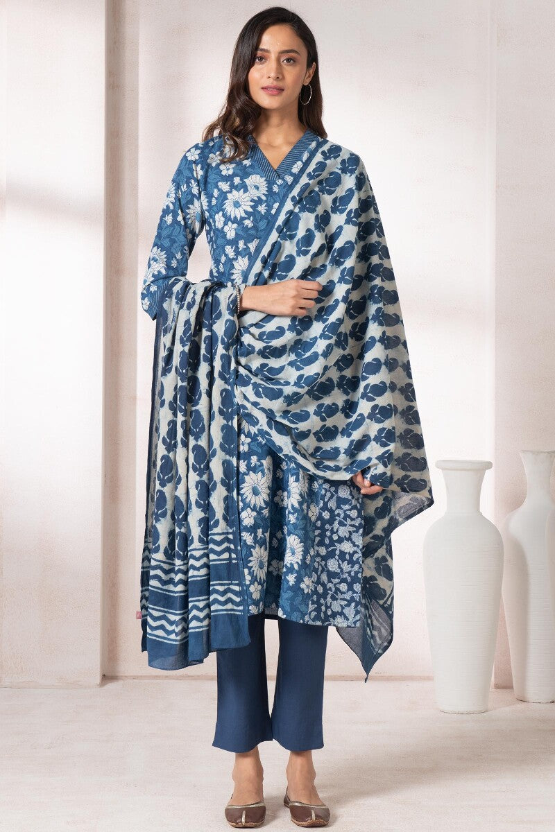 Noor Nazrina Indigo Narrow Pants
