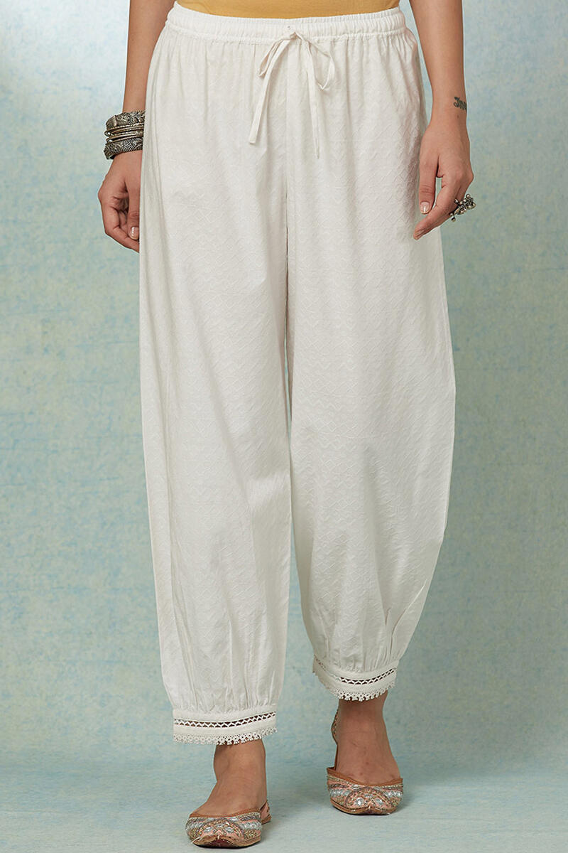 Nusrat Jahan Mahin Lace Izhaar Pants