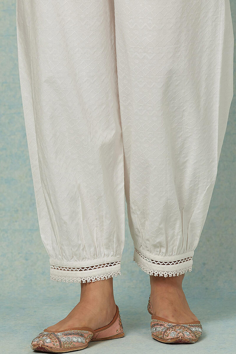 Nusrat Jahan Mahin Lace Izhaar Pants