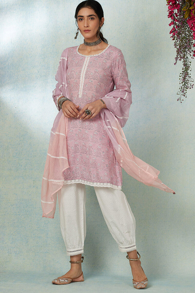 Nusrat Jahan Mahin Lace Izhaar Pants